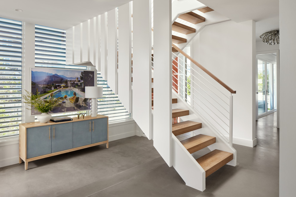 This is an example of a coastal staircase in Philadelphia.