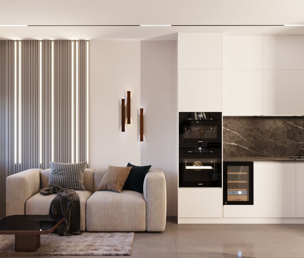 Дизайн интерьера квартиры, Земледельческая ул.