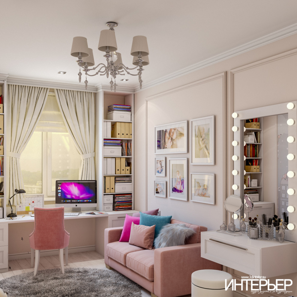 Дизайн-проект детских комнат в квартире г.Кисловодск