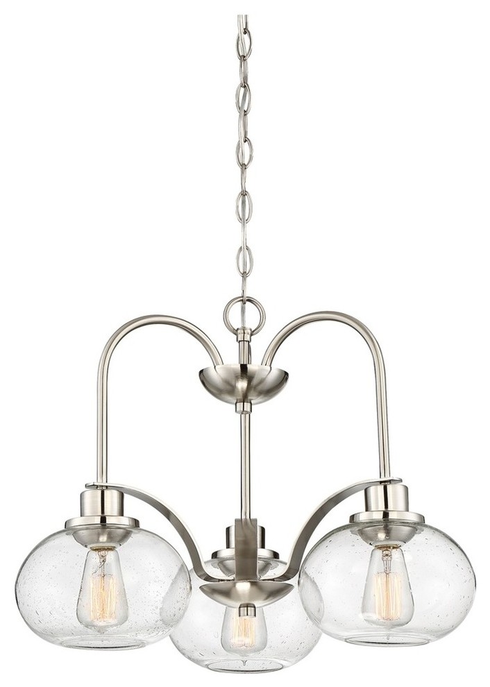 Quoizel Trilogy Three Light Chandelier TRG5103BN