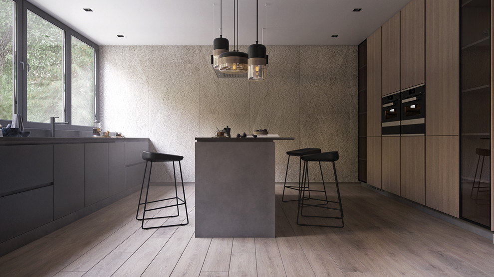 Функциональная кухня с техникой Miele