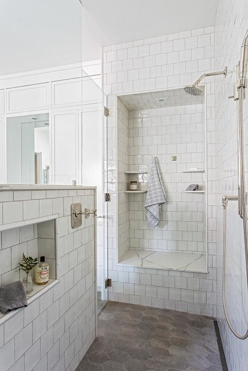 How to Customize Your Shower with Niches, Benches and Even a Soap