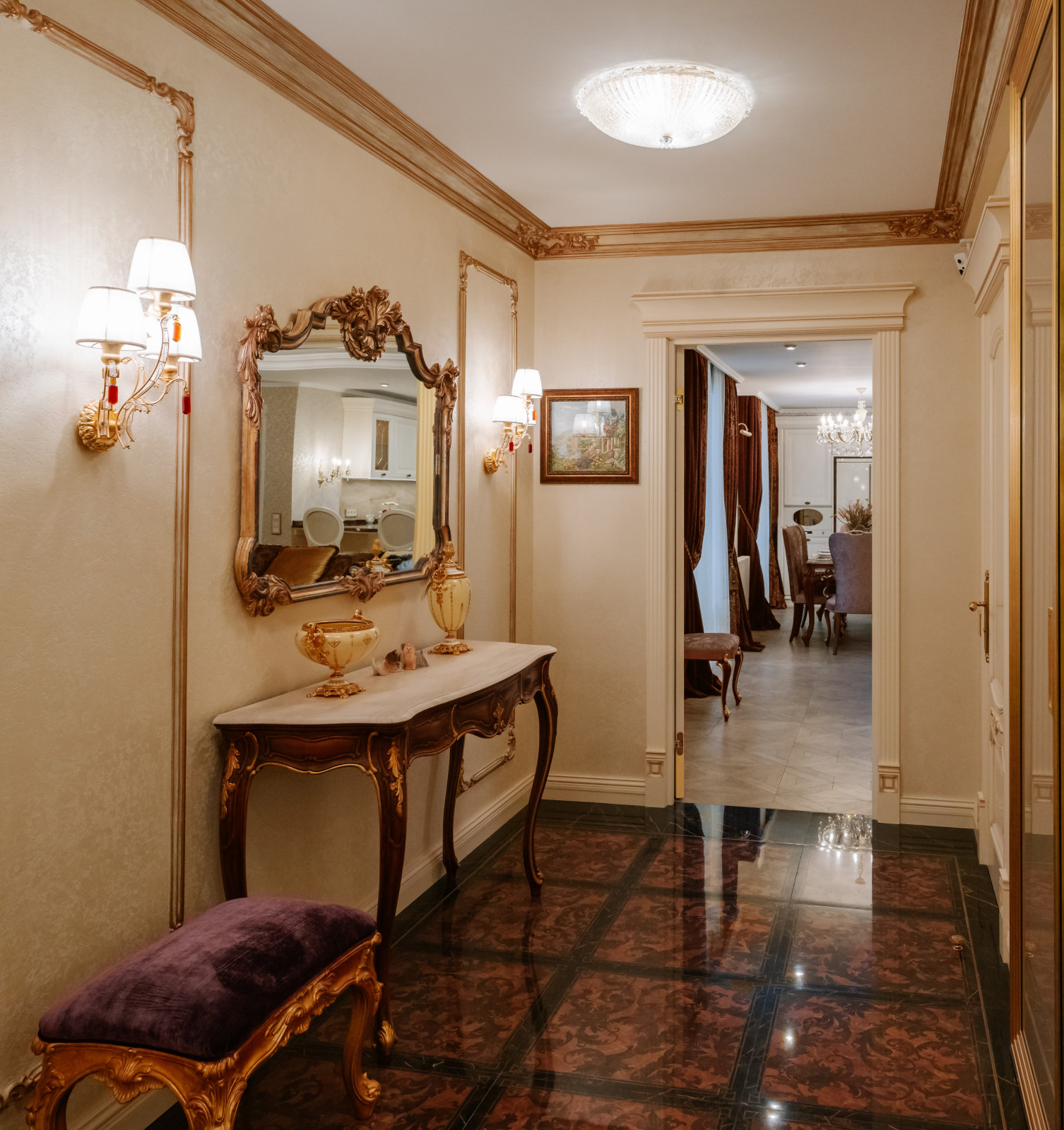 Роскошная классика в квартире