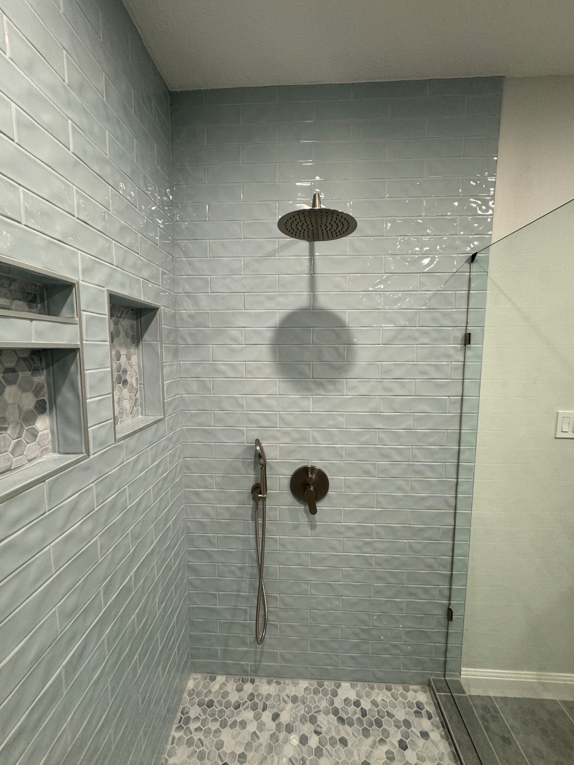 Contemporary Master Bathroom Remodeling in Houston, TX