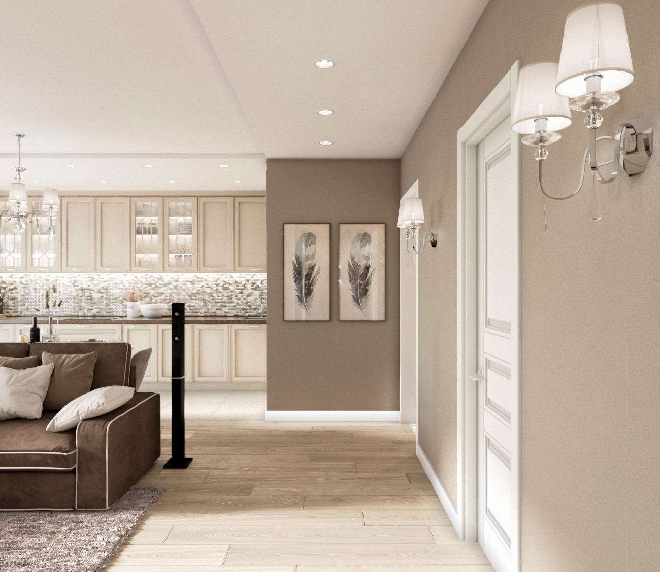 Четырехкомнатная квартира