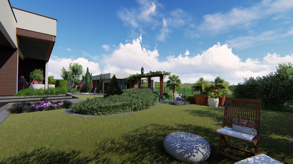 Благоустройство территории частного дома