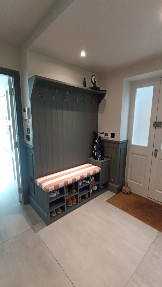 Hallway panelling, dado rail and full decoration - Notting Hill