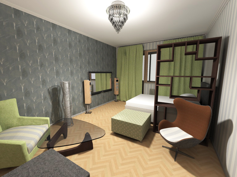 Однокомнатная квартира в Коньково