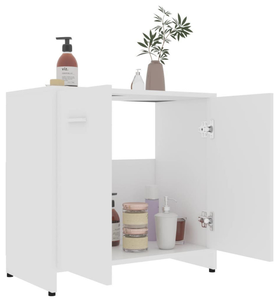 Bathroom White Modern Bathroom by VidaDeals