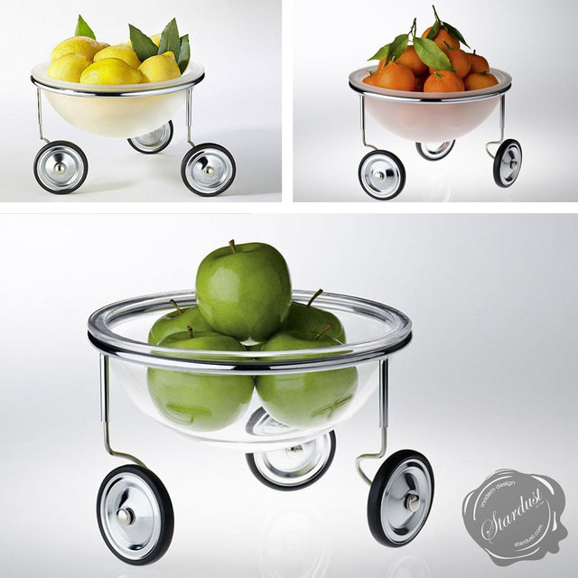 Fruit Bowl 'Fruit on Wheels' by Arnout Visser