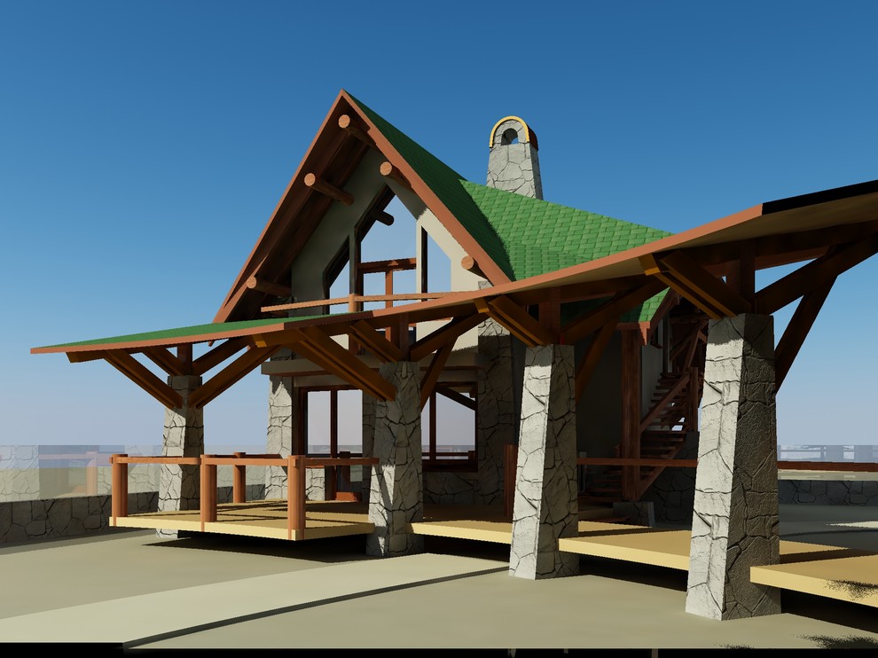 Дом в Курортном районе СПб     House in Curort district of St. Petersburg