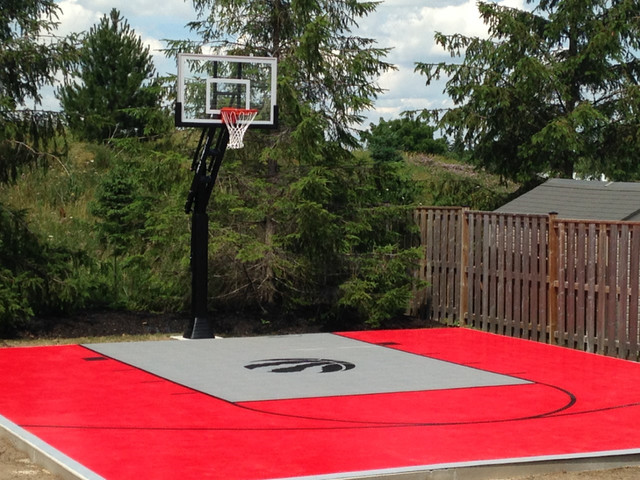 Outdoor Basketball Courts klassisk-traedgaard