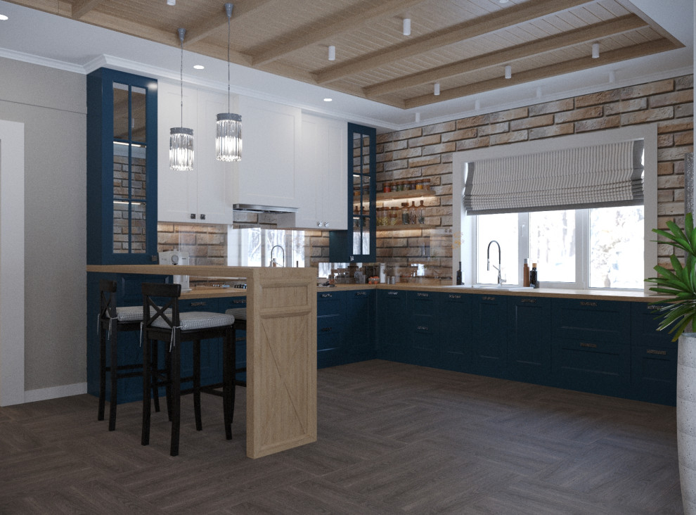 Яркий дом для большой семьи в СНТ Малиновый