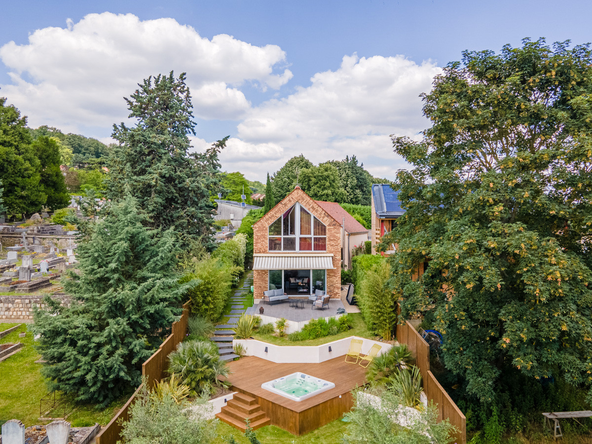 Un jardin aux allures contemporaines
