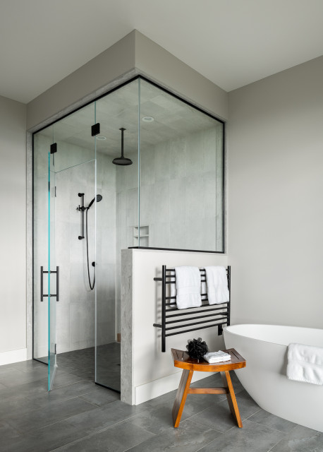 Lone Ash Lookout transitional-bathroom