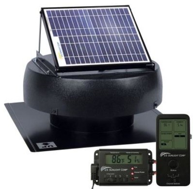 Solar U S Sunlight Attic Fan Sunfan 10 Watt Ed Solar U S Sunlight Attic Fan Sunfan 10 Watt Ed With