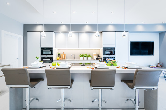 A Mirror image contemporary-kitchen