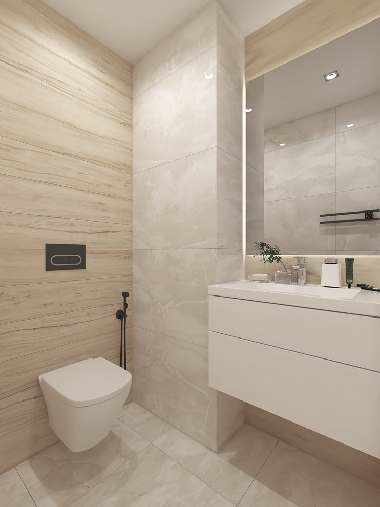 Геометрия комфорта. Квартира в современном стиле: 3-комнатная квартира 86 м2