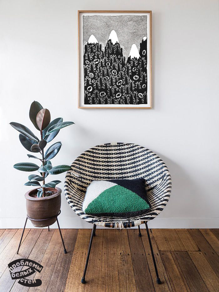 Принты в интерьере