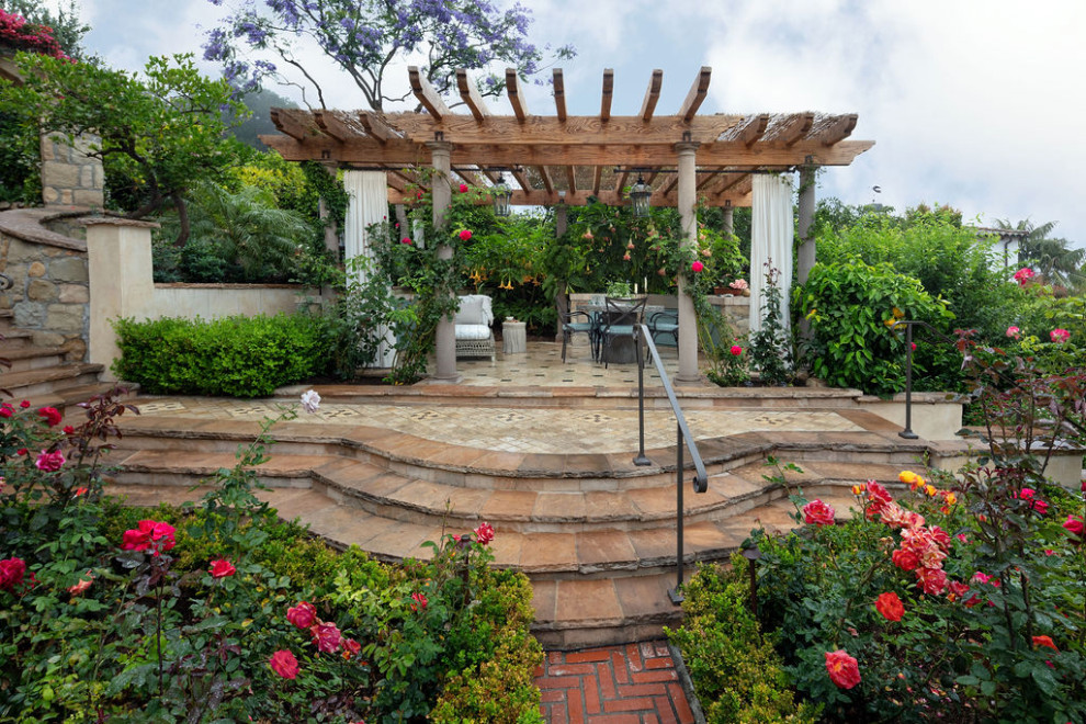 Potting Pavilion Traditional Patio Santa Barbara by Hayley