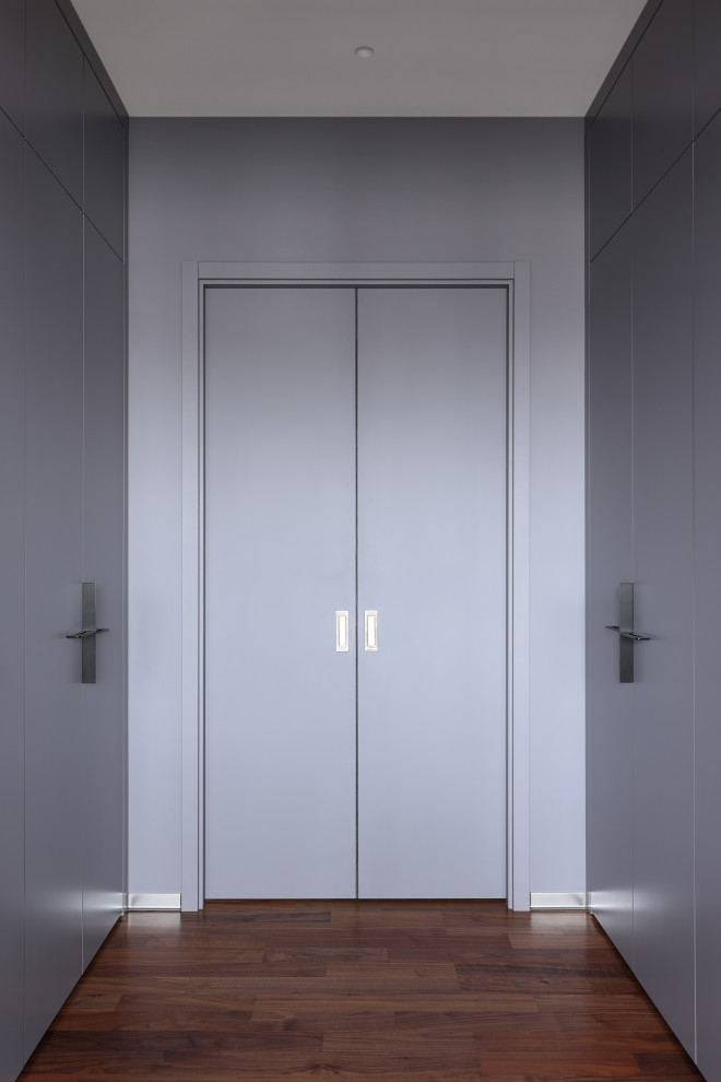 Модная квартира с балками на потолке