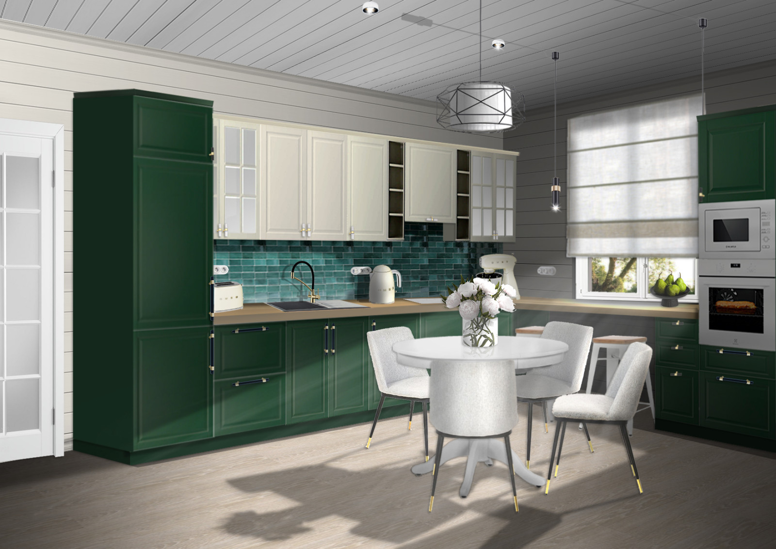 Дизайн интерьера загородного дома