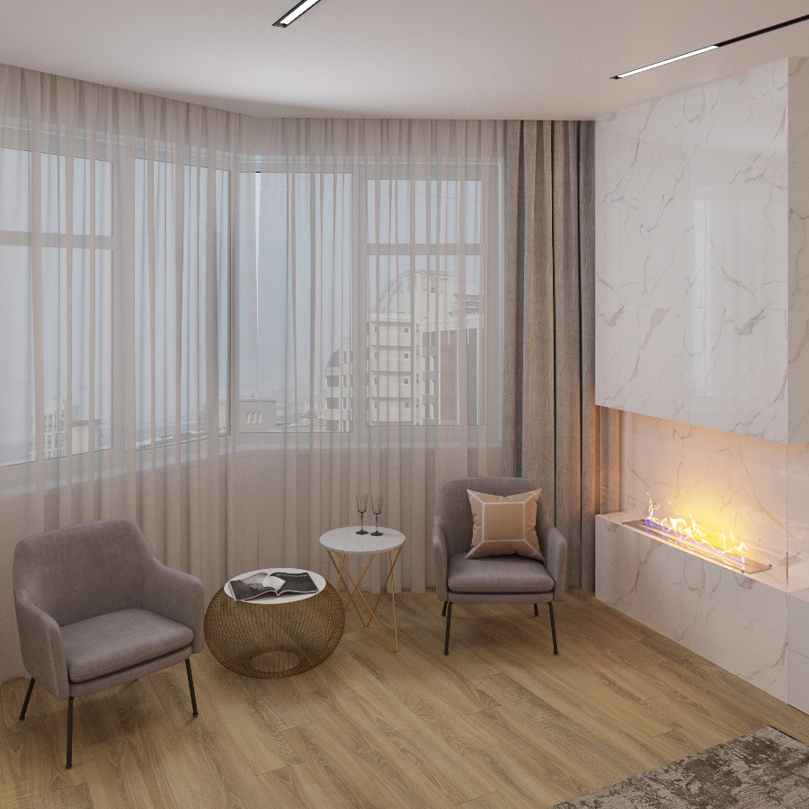 Большая квартира на Тигровой