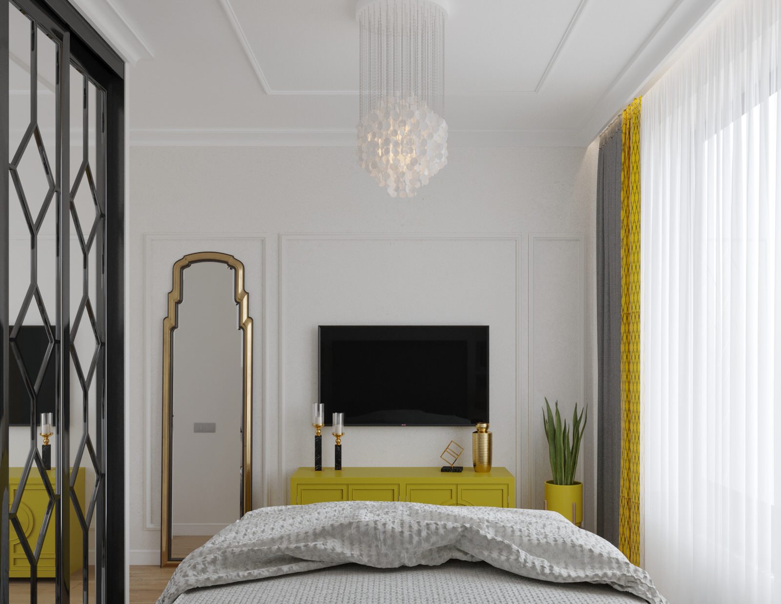 Двухкомнатная квартира в Американском стиле