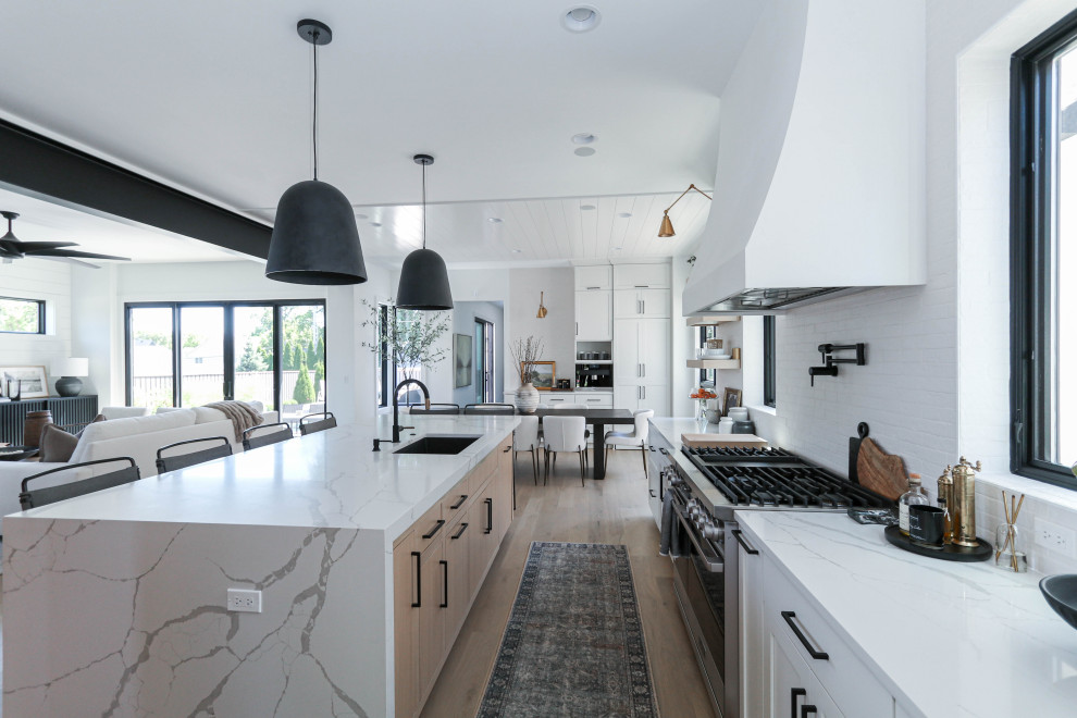 Kitchen - modern kitchen idea in Chicago