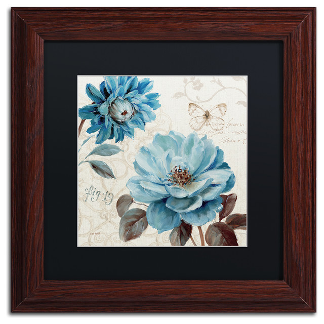 Lisa Audit A Blue Note Iii Matted Framed Art Traditional Lisa Audit A Blue Note Iii Matted Framed Art Traditional Prints And Posters By Trademark Global