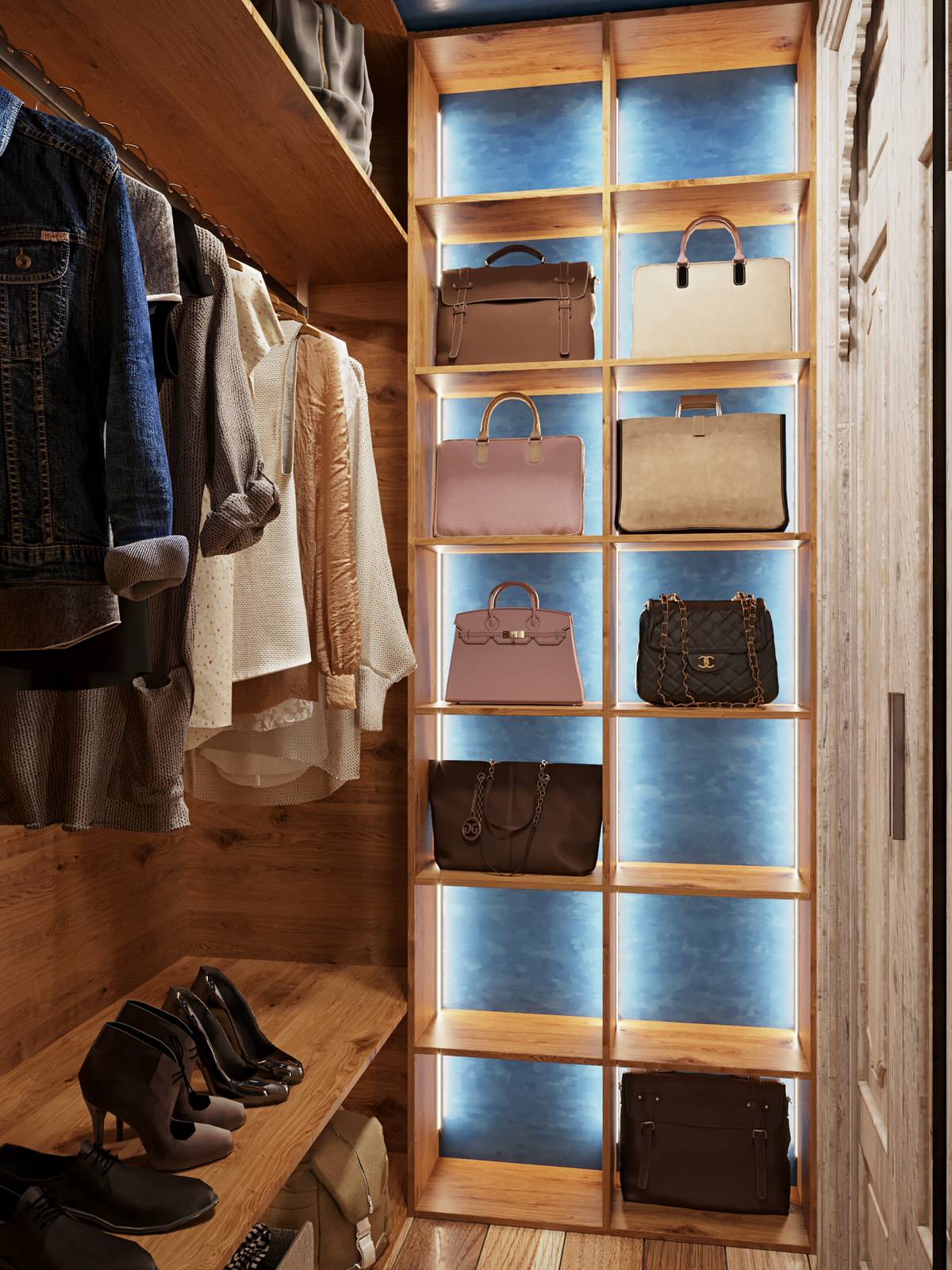 Гардероб. Квартира в ЖК "Ангелово"