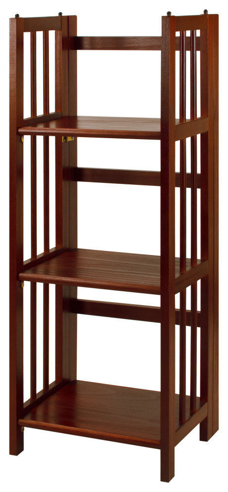 3-Shelf Folding Bookcase 14