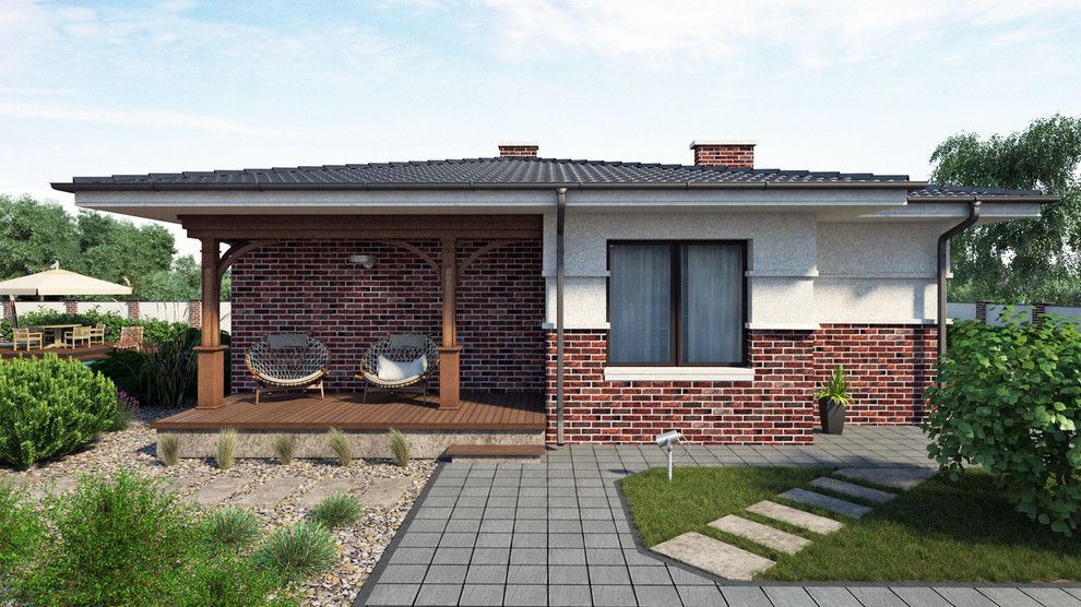 Одноэтажный загородный дом в пос. Новосадовый, г. Белгород