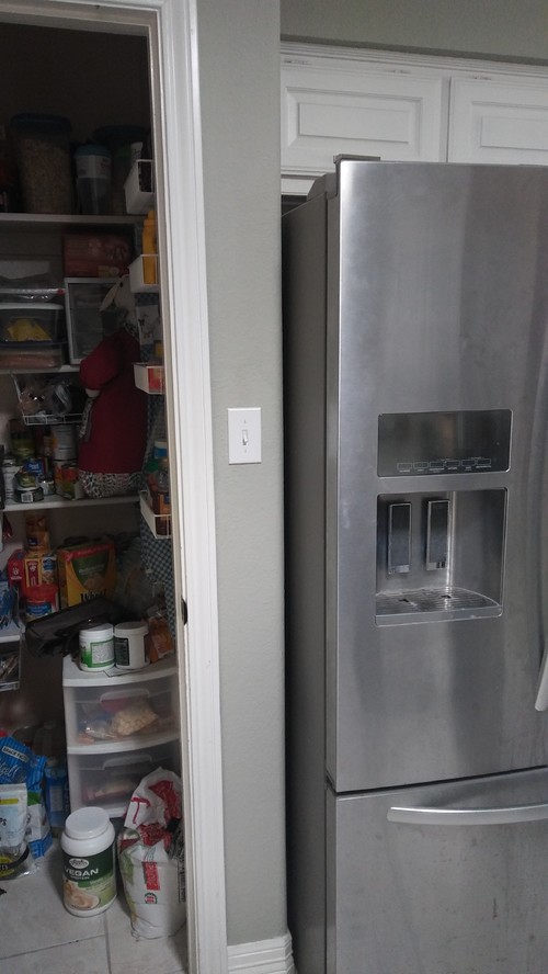 Refrigerator is too big for my small kitchen