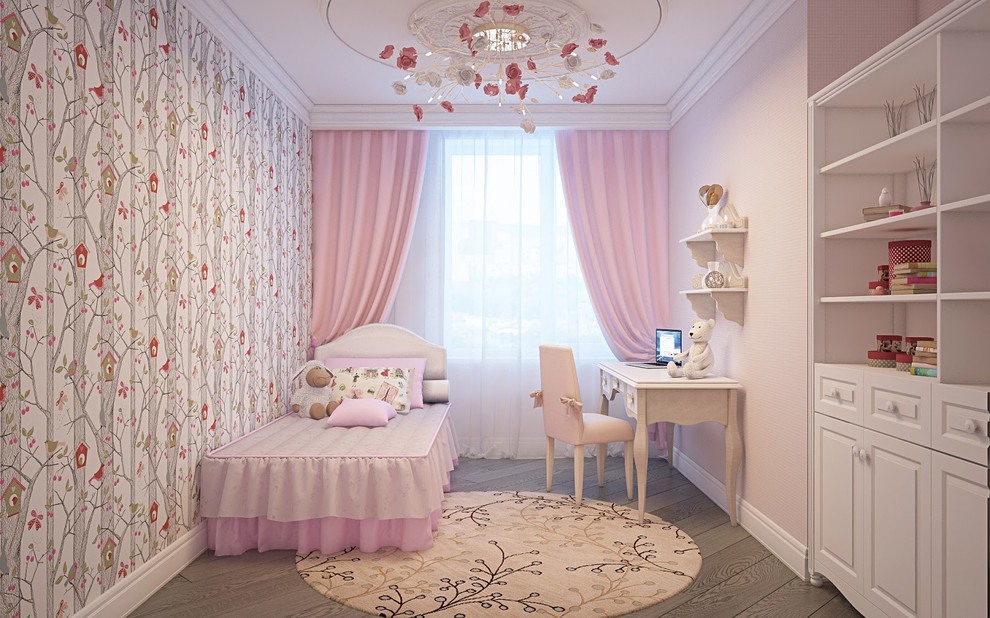 Дизайн-проект детской комнаты от «Strekoza Design»