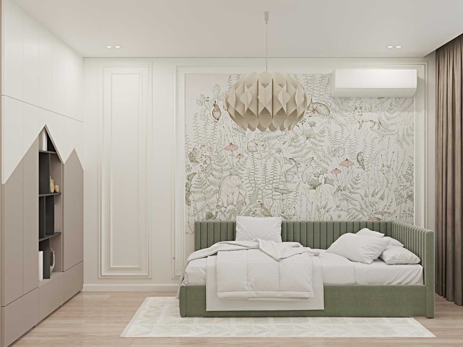 Квартира с ярким акцентом