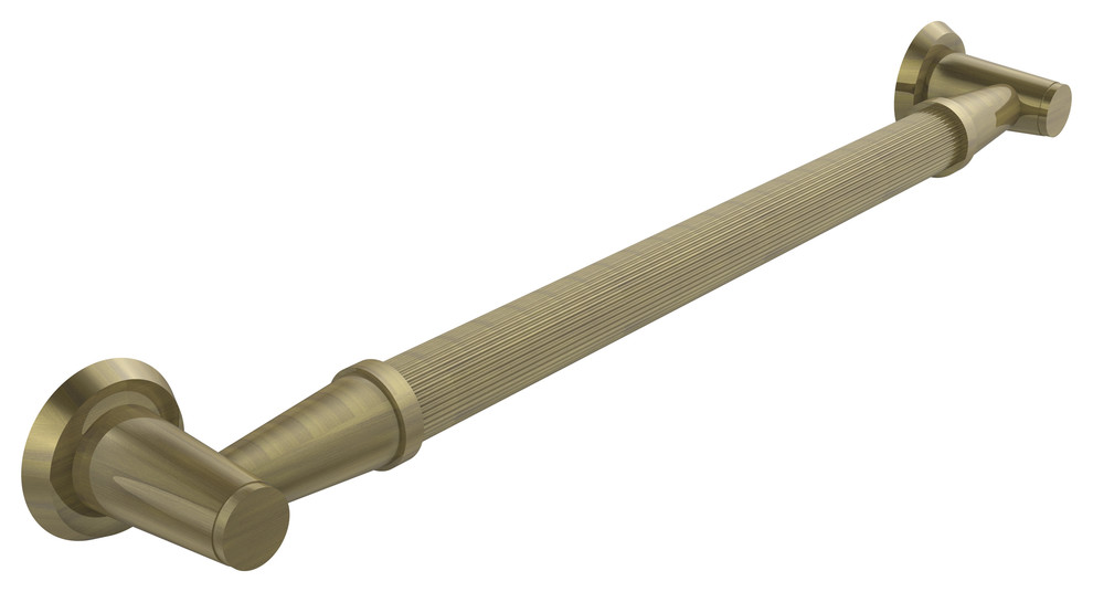 16" Reeded Grab Bar Transitional Grab Bars by Morning Design