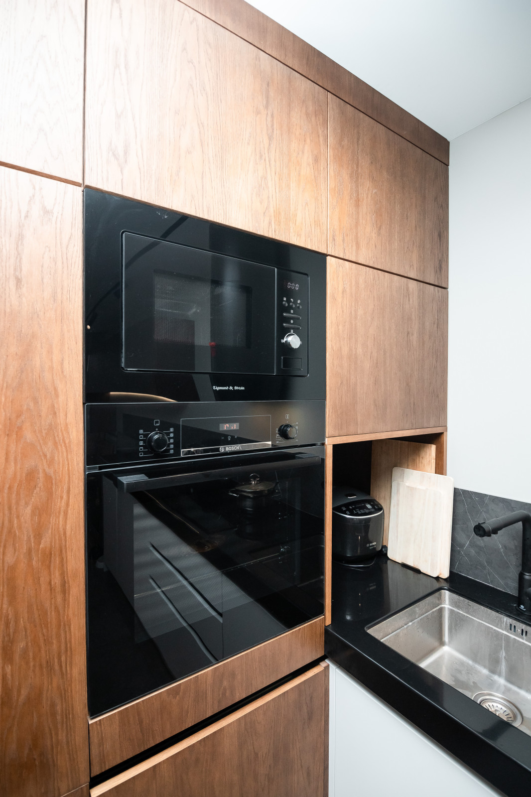 Кухня-гостиная в стиле минимализм