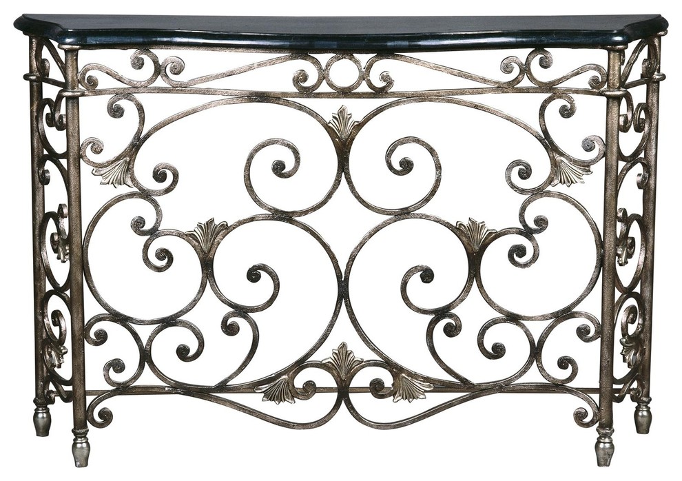 Console Table, Ambella Home Dickinson - Mediterranean - Console Tables - by  EuroLuxHome | Houzz