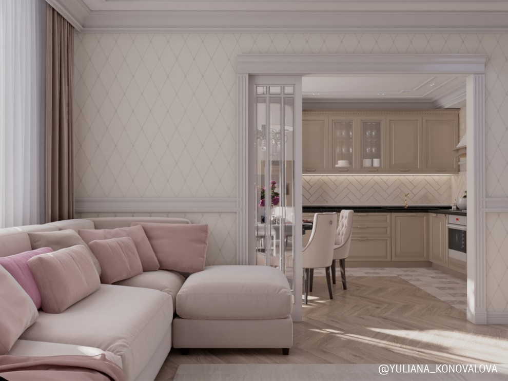 Уютная кухня-гостиная