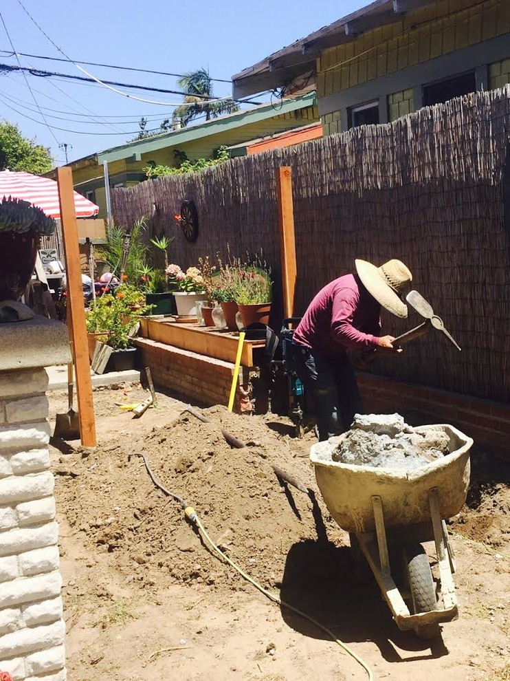 Before Photo - Molino House Backyard Makeover