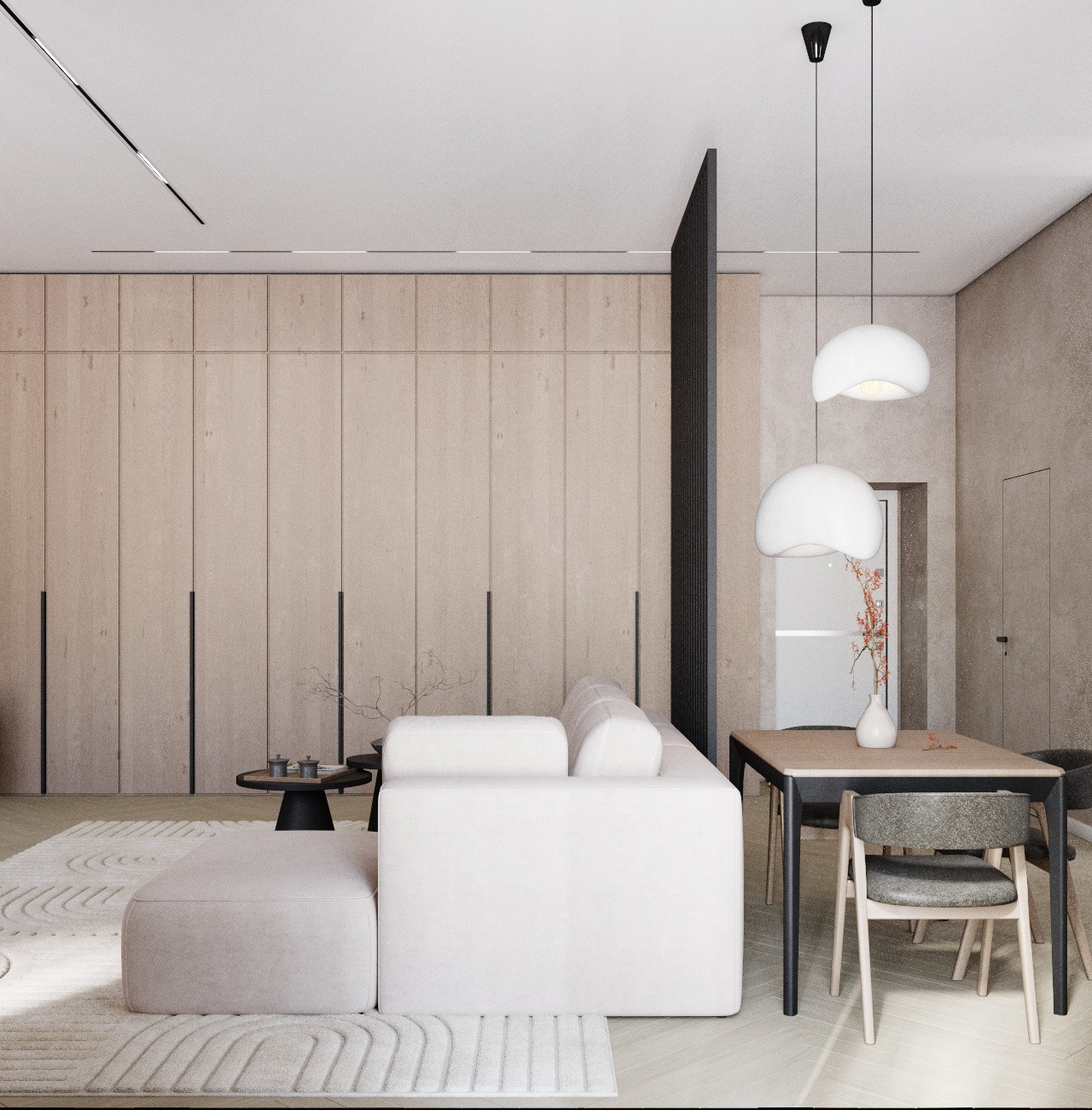 Дизайн проект квартиры в современном стиле