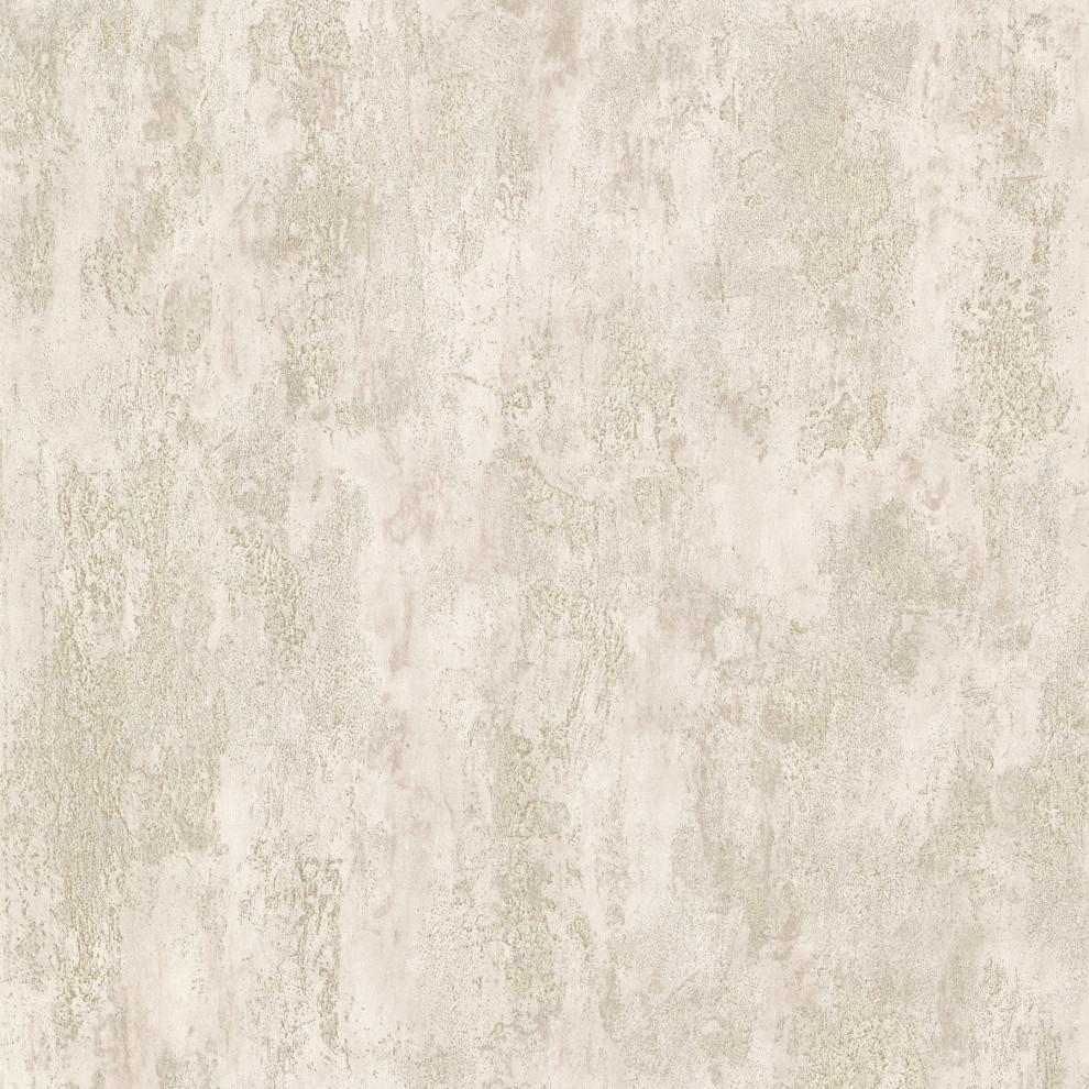 Deimos Bronze Distressed Texture Wallpaper, Neutral - Contemporary -  Wallpaper - by Brewster Home Fashions | Houzz