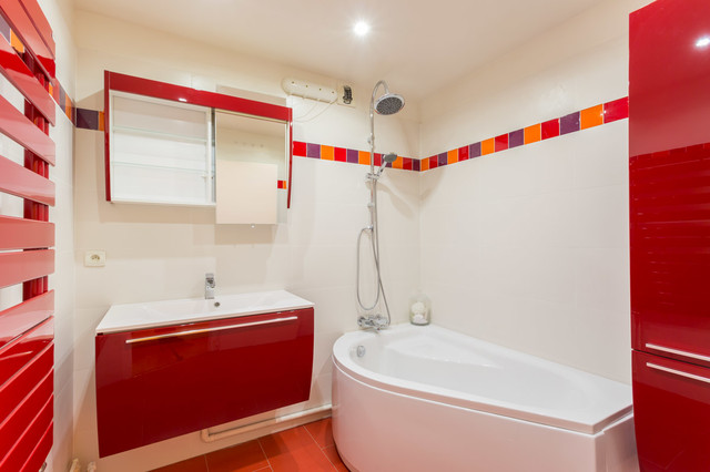 Mr E, &agrave; Neuilly klassisch-badezimmer