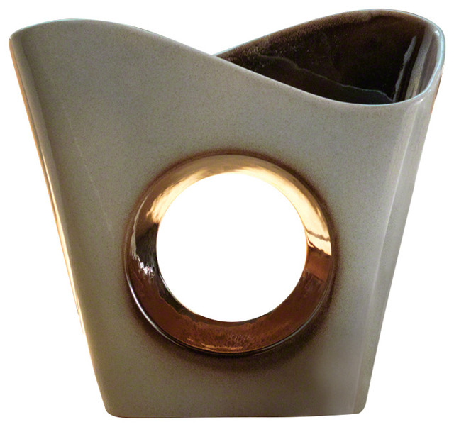 Aperture Vase Large Contemporary Vases By Global Views