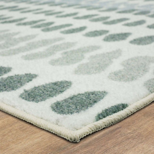 Mohawk Home Hannah Stripe Cream 4' x 6' Area Rug, 4' x 6' - Area Rugs ...