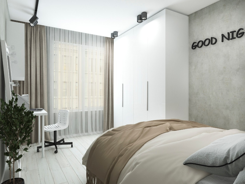 Легкий, юношеский интерьер