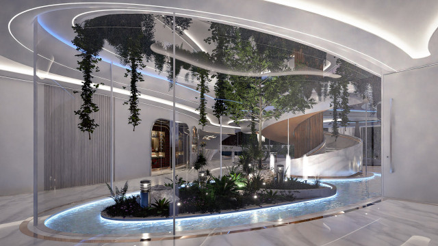 Temporal Echo - Atrium moderne-hus-og-facade
