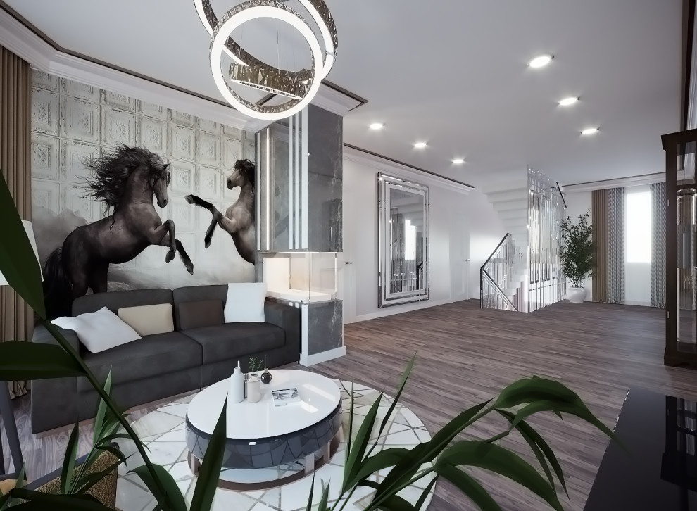 Проект спальни и гостиной