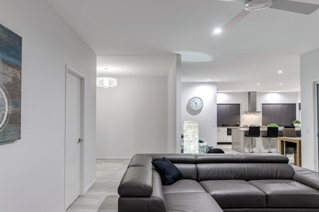 Palmview contemporary-vardagsrum